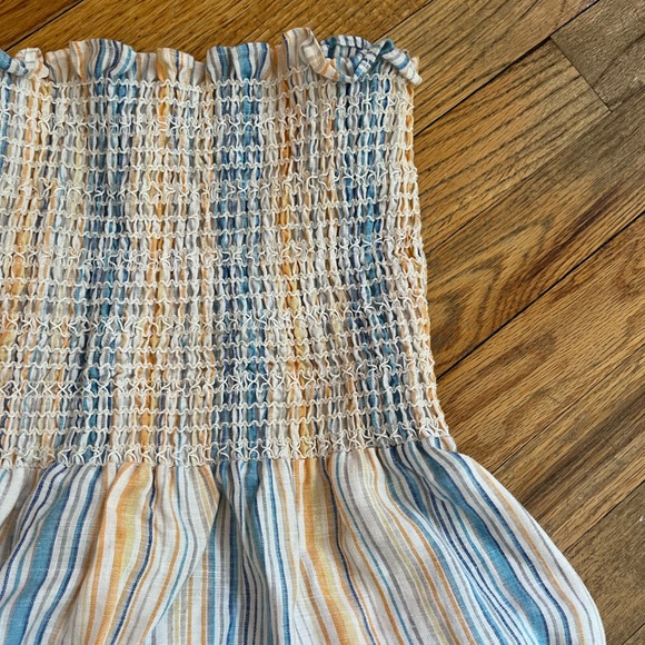 Reformation Marbella Strapless Dress - Sz M - Picture 3 of 6